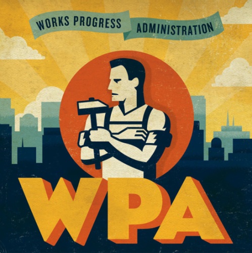 WPA poster created by WPA artists